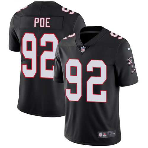 Nike Atlanta Falcons #92 Dontari Poe Black Alternate NFL Vapor Untouchable Limited Jersey,We sell and wholesale Nike Atlanta Falcons #92 Dontari Poe Black Alternate NFL Vapor Untouchable Limited Jersey on line form chian!